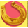 irish luck horseshoe symbol icon