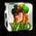 irish lucky dice wild symbol icon