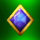 irish magic diamond symbol icon