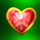irish magic heart symbol icon