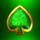 irish magic spade symbol icon