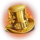 irish party gold hat scatter symbol icon