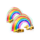 irish party two rainbow symbol icon
