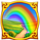 irish pots multimax rainbow symbol icon