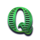 iron bank 2 green q symbol icon