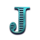 iron bank 2 turquoise letter j symbol icon