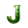 iron rail riches green j symbol icon