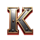 iron rail riches steel k symbol icon
