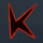 iron sky k symbol icon