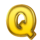 island paradise q symbol icon