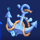 its shark time anchor symbol icon