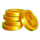 j mania lucky pyggs coins symbol icon
