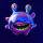 j monsters purple symbol icon