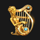 jack and the mighty beanstalk harp symbol icon