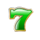 jackpot 5x wins green7 symbol icon