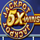 jackpot 5x wins title symbol icon