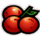 jackpot crown cherry symbol icon