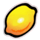 jackpot crown lemon symbol icon