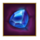 jackpot gems claw blue gem symbol icon