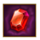 jackpot gems claw red gem symbol icon