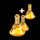 jackpot lab orange potions symbol icon