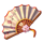 jackpot pagoda blossom fan symbol icon