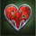 jackpot saloon heart symbol icon