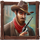 jackpot saloon man symbol icon
