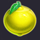 jackpot sevens lemon symbol icon