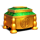 jade coins box symbol icon