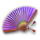 jade coins handfan symbol icon