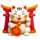 jaguar dojo lucky cat symbol icon