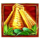 jaguar gems pot pyramid symbol icon