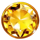 jars of egypt yellow gem symbol icon