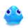 jelly boom blue symbol icon
