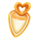 jelly boom yellow fruit symbol icon