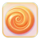 jelly candy orange symbol icon