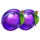 jester bags plums symbol icon