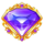 jewel boost reels purple gem symbol icon
