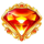 jewel boost reels red gem symbol icon