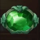 jewels of jupiter green gem symbol icon