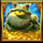 jin chans pond of riches powerpoints frog symbol icon