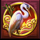 jin chans pond of riches powerpoints stork symbol icon