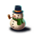 jingle bells bonanza snowman symbol icon