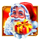 jingle wins santa symbol icon