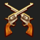 johnny cash pistols symbol icon