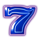 joker 50 deluxe blue 7 symbol icon