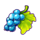 joker 5 grape symbol icon