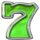 joker catcher 7s 7 green symbol icon