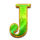 joker crazy wheel j symbol icon
